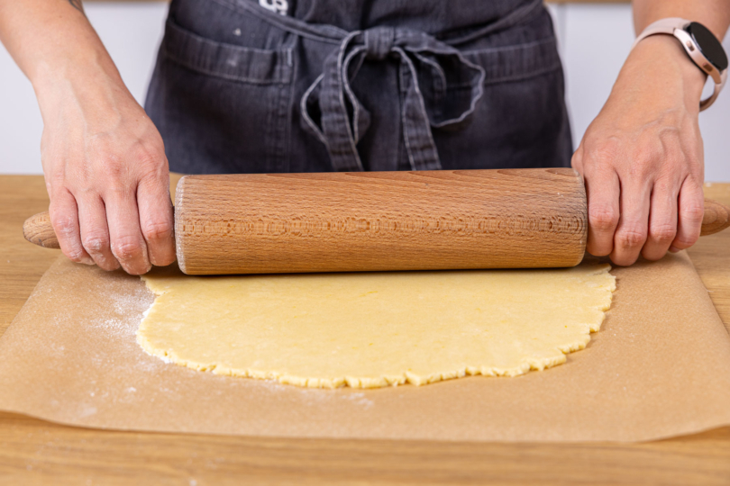 Teig ausrollen