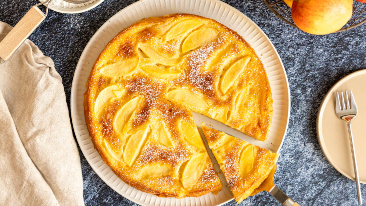 Toskanischer Apfelkuchen