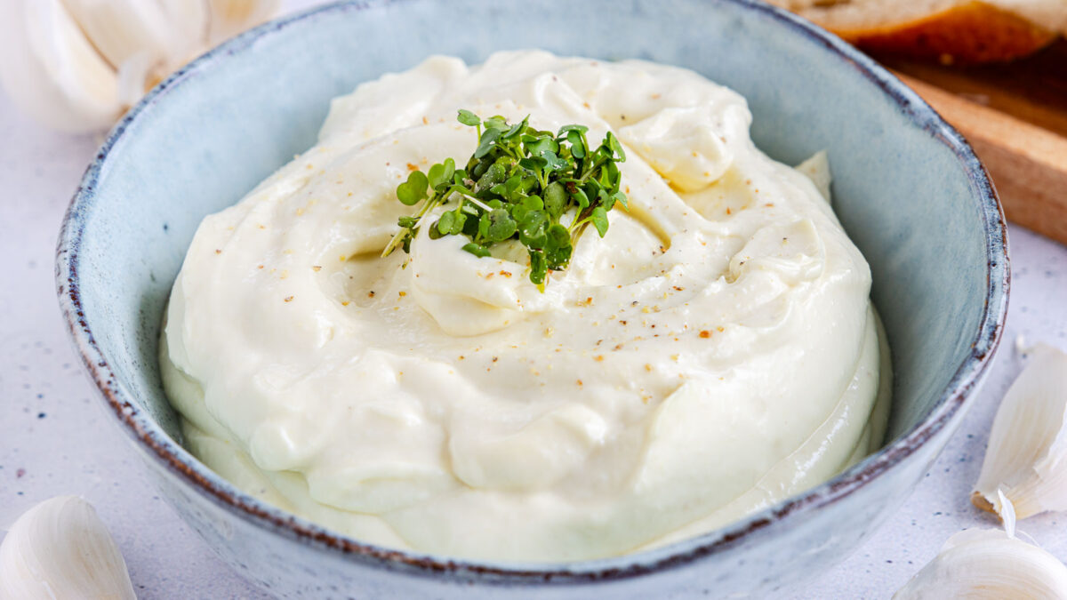 Vegane Aioli ohne Sojamilch