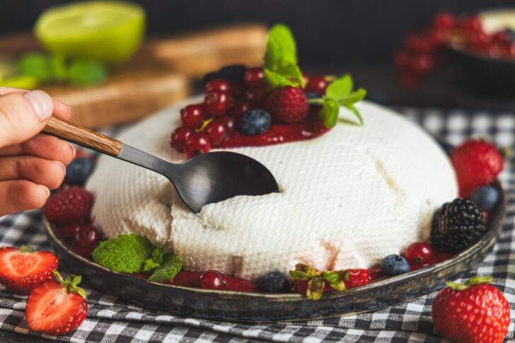 Vegane Joghurtbombe