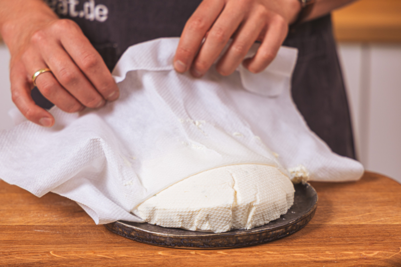 Passiertuch entfernen