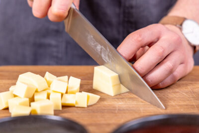 Käse würfeln