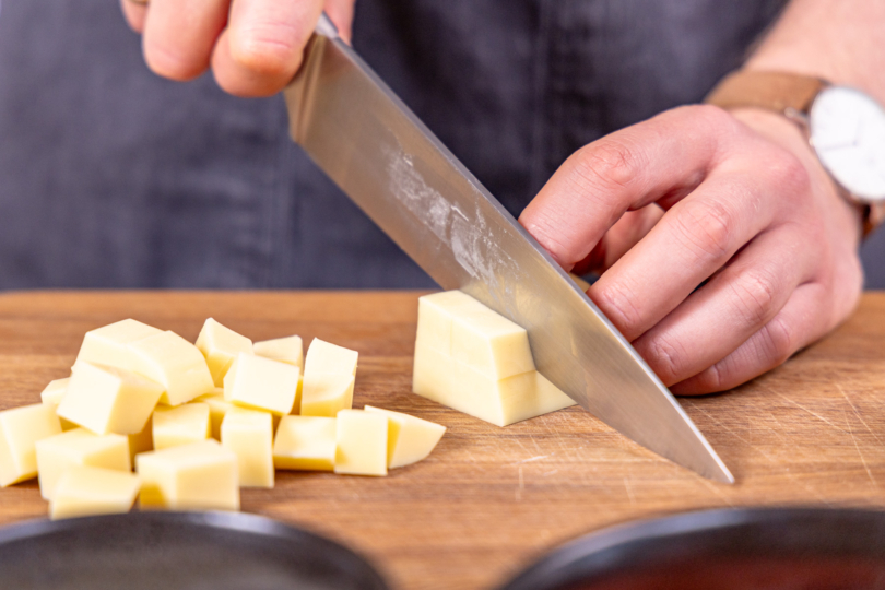 Käse würfeln