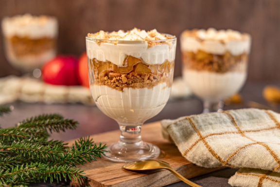 Apfel Spekulatius Dessert