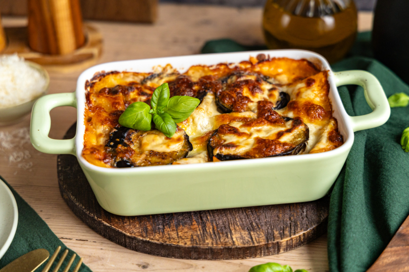 Auberginen Lasagne
