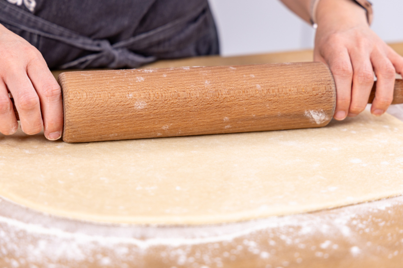 Teig ausrollen