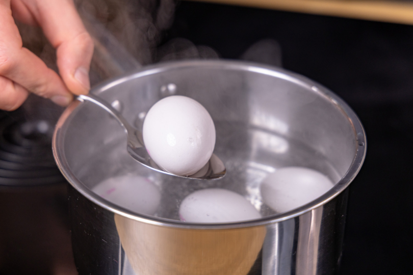 Eier kochen