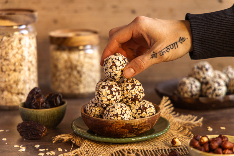 Energy Balls Rezept mit Haferflocken