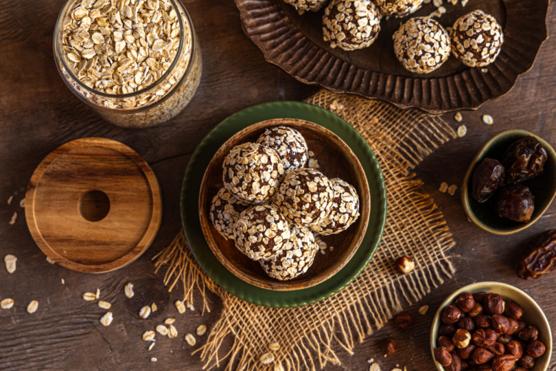 Energy Balls Rezept mit Haferflocken