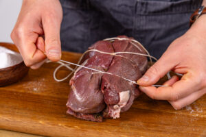 Fleisch binden