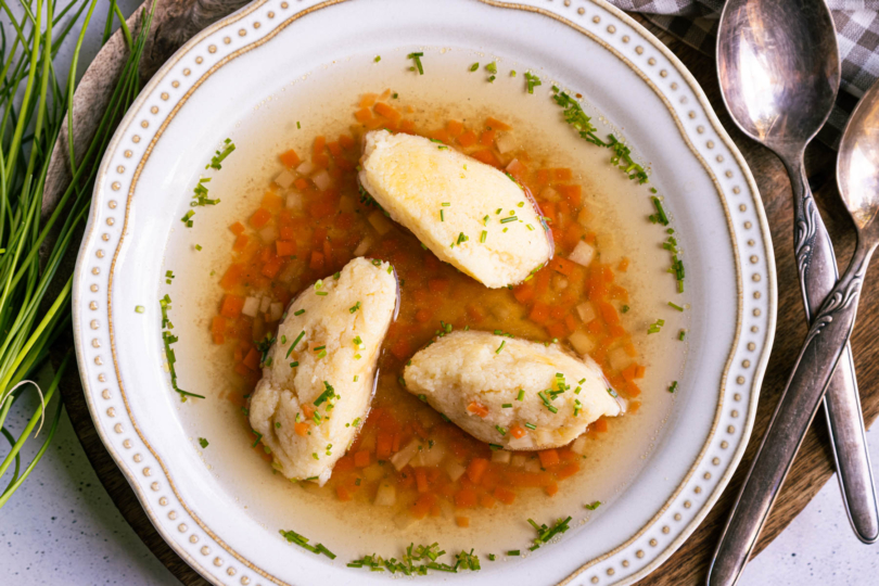 Grießnockerlsuppe nach Omas Rezept