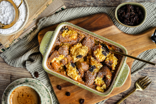 Kaiserschmarrn aus dem Airfryer mit Rosinen
