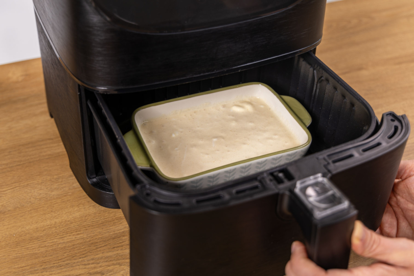 Kaiserschmarrn in den Airfryer schieben