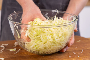 Krautsalat kneten