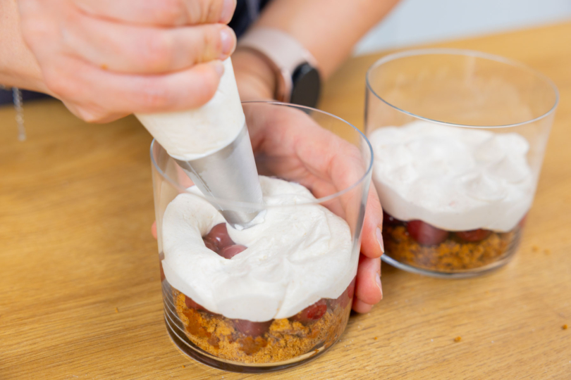 Mascarpone einschichten
