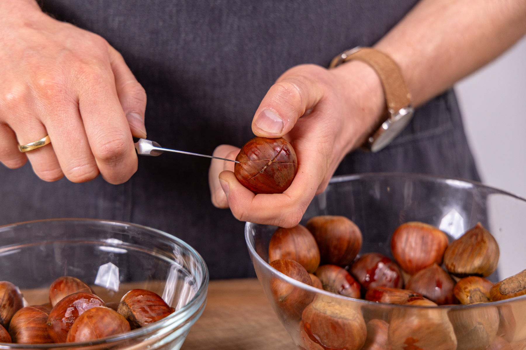 Maronen im Airfryer: heiße Maronen zubereiten Maronen im Airfryer: heiße Maronen zubereiten