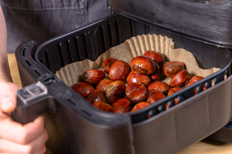 Maronen im Airfryer garen