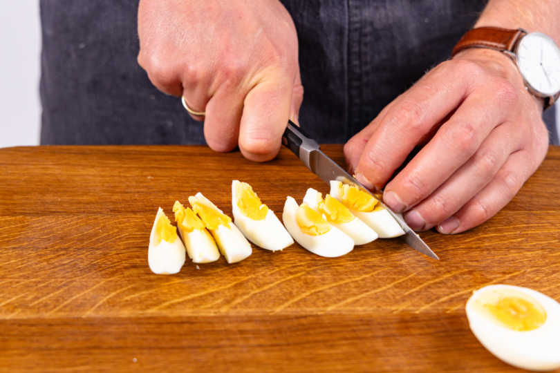 Eier schneiden