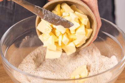 Butter dazugeben