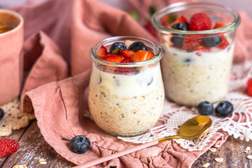 Overnight Oats mit Joghurt