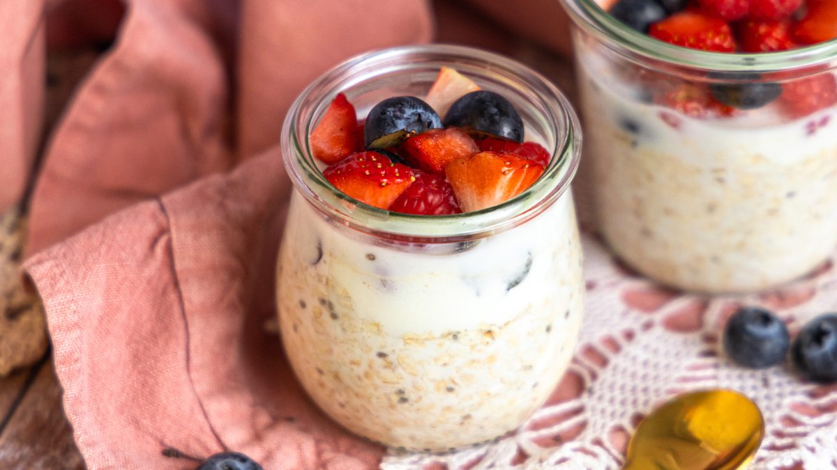 Overnight Oats mit Joghurt