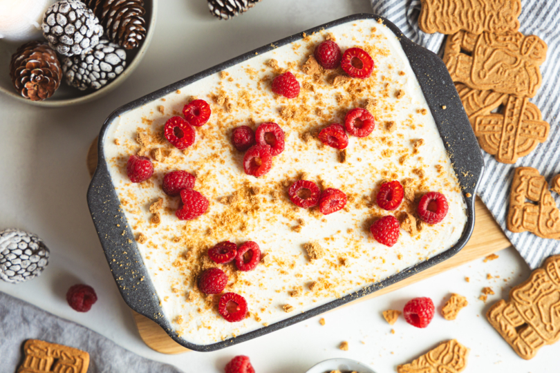 Spekulatius Dessert in der Auflaufform