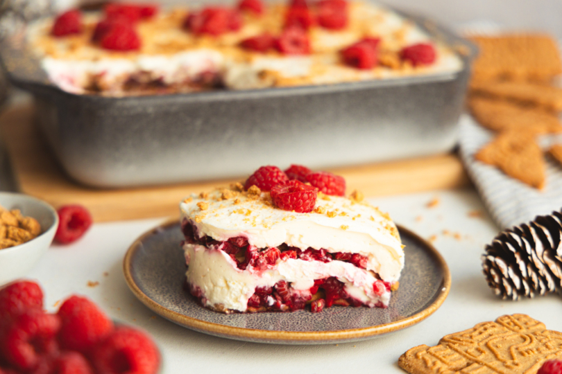 ein Stück Spekulatius Dessert