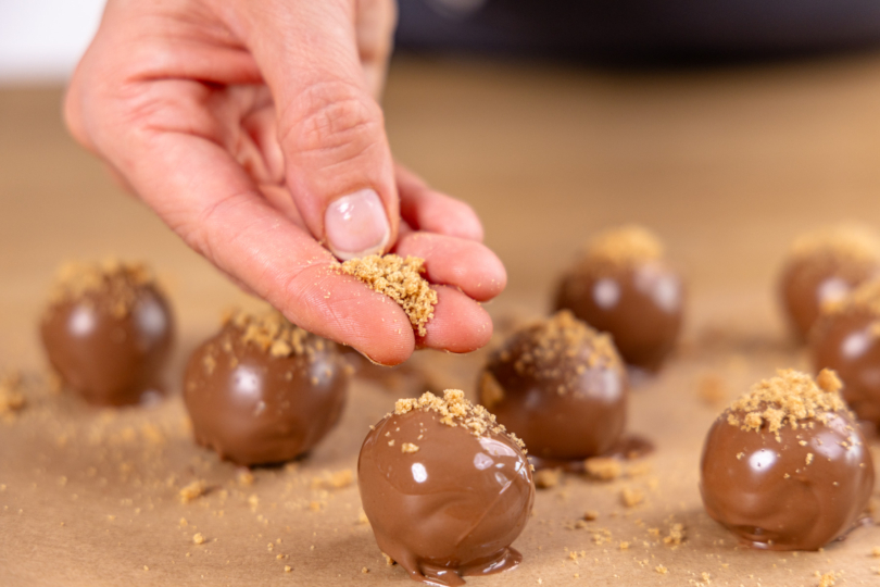 mit Spekulatius dekorieren