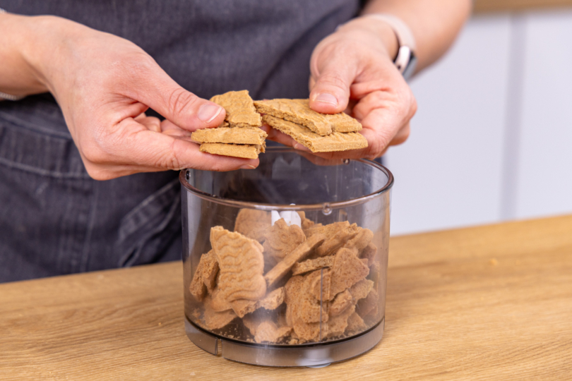 Spekulatius zerkleinern