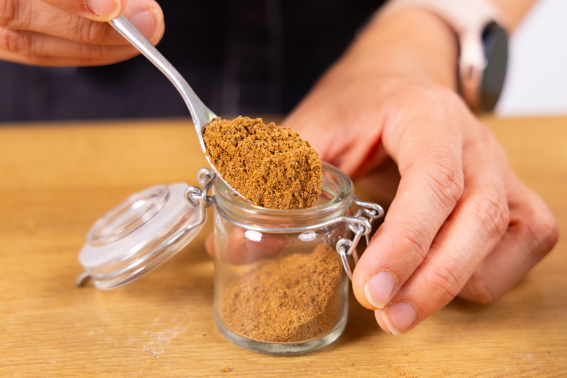 Stollengewürz verpacken