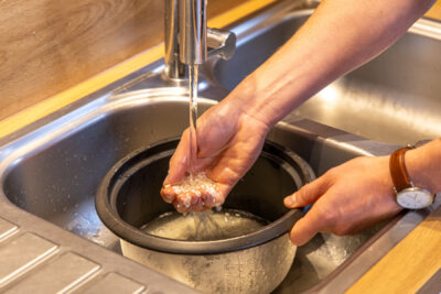 Reis waschen