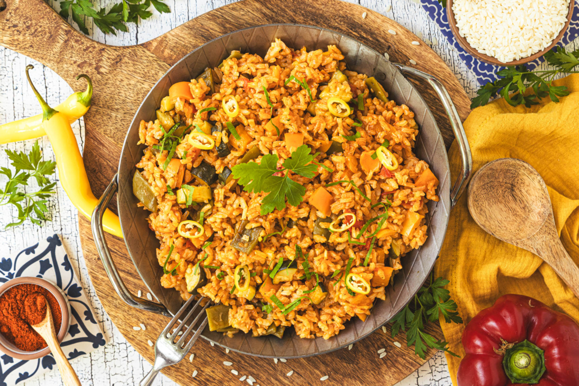 Vegetarische Paella