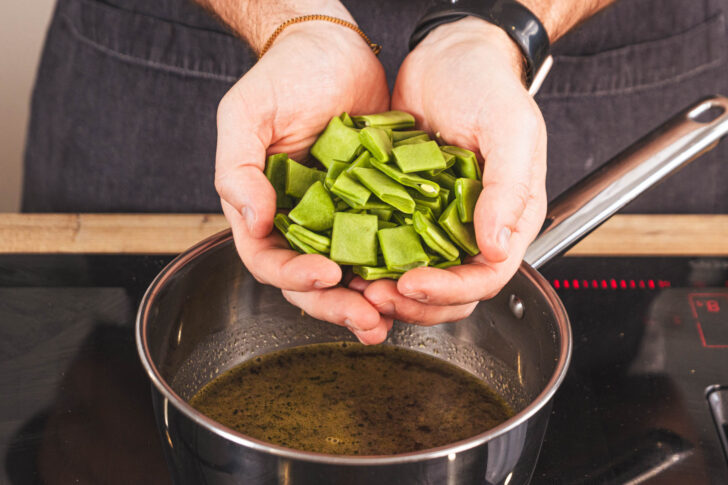 Bohnen kochen