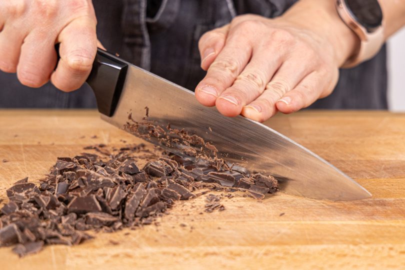 Schokolade hacken