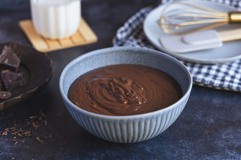 Zartbitter Ganache