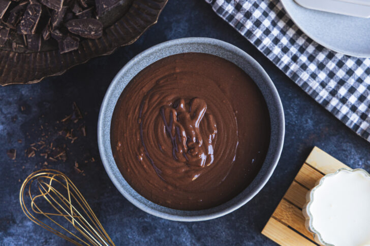 Zartbitter Ganache
