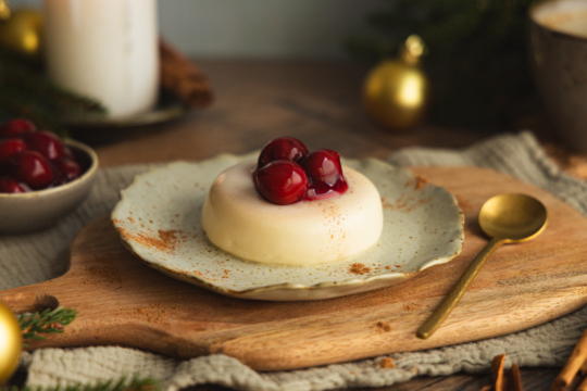 Zimt Panna Cotta