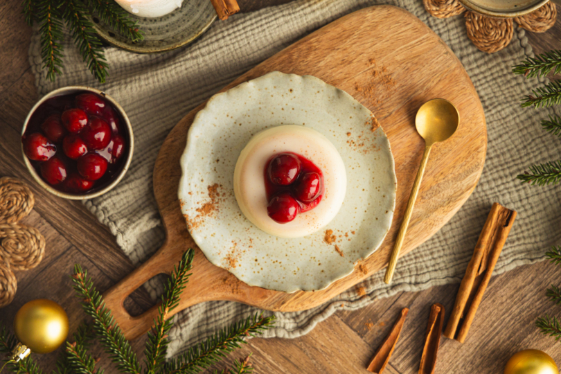 Zimt Panna Cotta