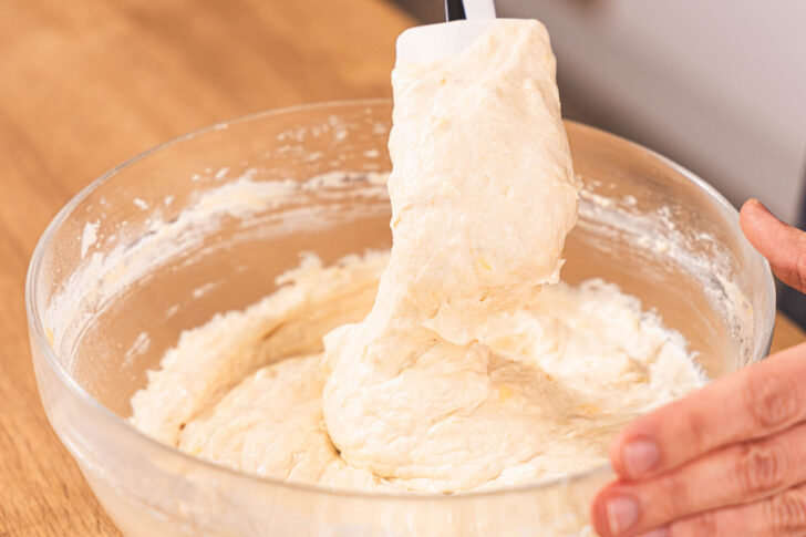 Perfekte Teigkonsistenz für Banananbrot Rezept
