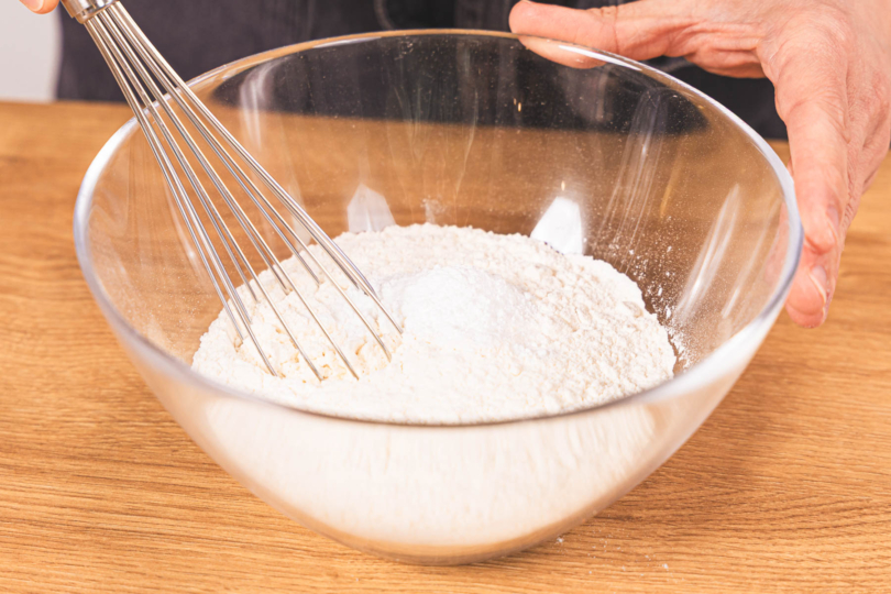 trockene Zutaten mischen