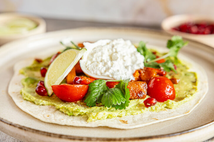 Burrata Tacos offen