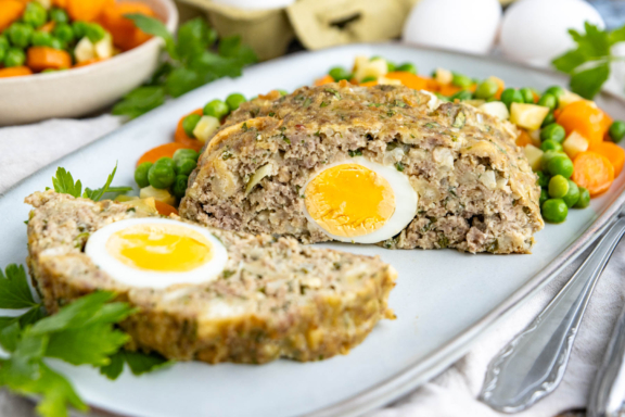 Falscher Hase im Backofen