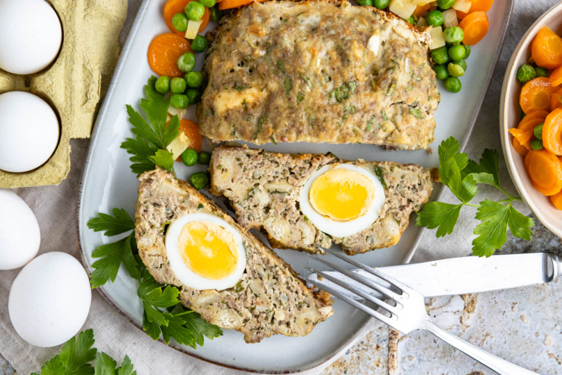 Falscher Hase im Backofen