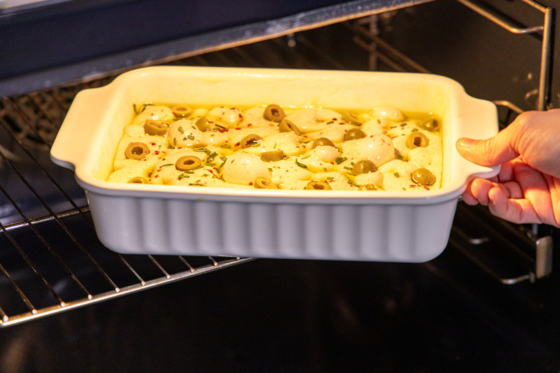 Focaccia backen