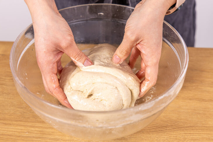 Focaccia Teig ruhen lassen