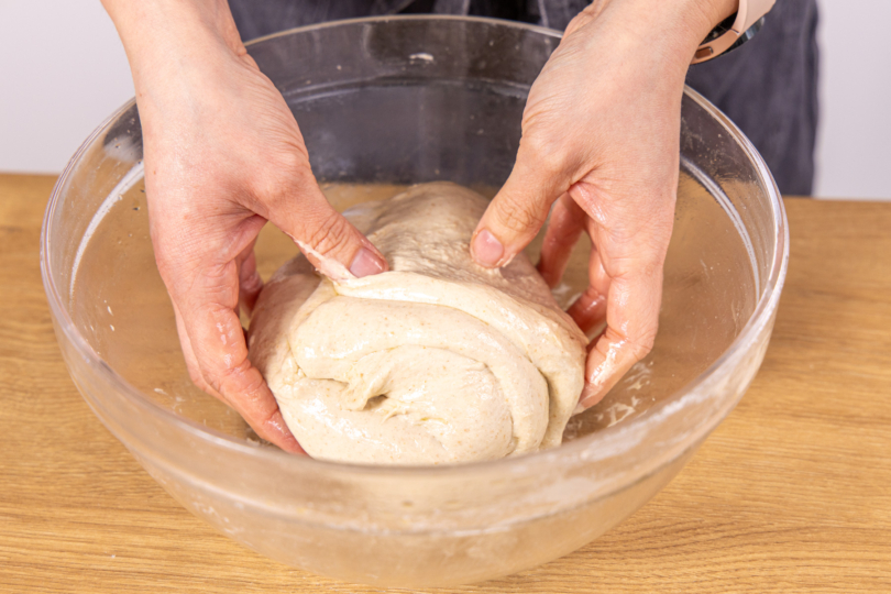 Focaccia Teig ruhen lassen