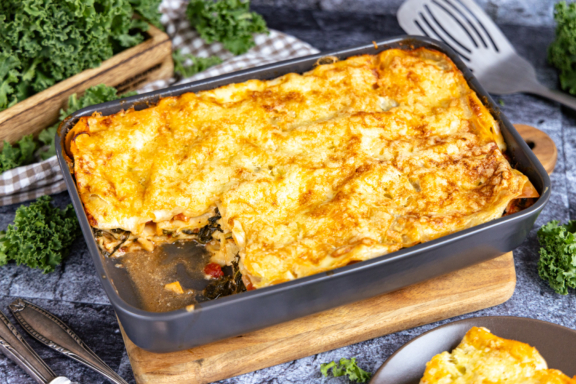 Grünkohl Lasagne