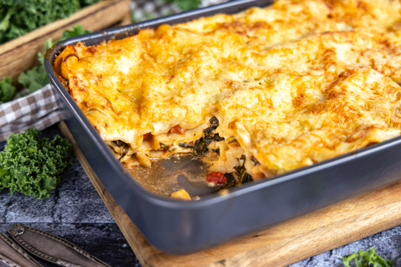 Grünkohl Lasagne