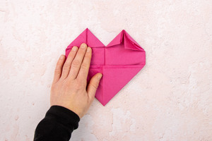 Herzbögen falten