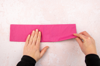 Serviette falten – Schritt für Schritt zum Herz